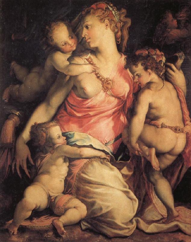 Charity, Francesco Salviati